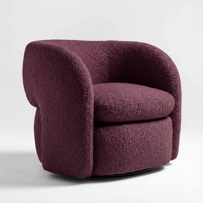 Кресло Rona в бежевом букле